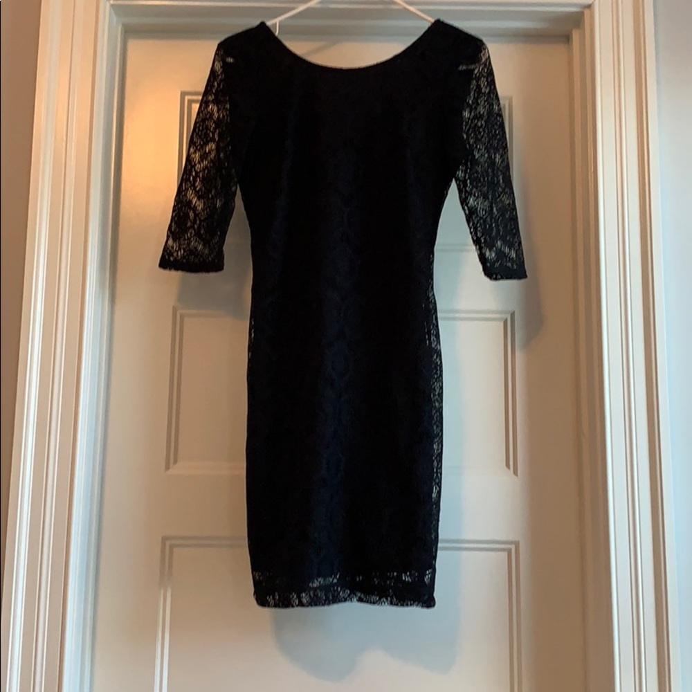 black dress